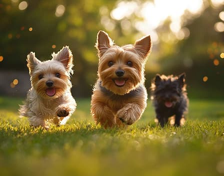 Shear Heaven Pet Spa groomer with dog